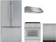 Thermador® 4 Piece Stainless Steel Induction Kitchen Package-0