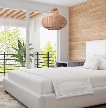 Zuo® Modern Vincent Natural Ceiling Lamp-2