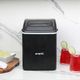 Avanti® 9” 26 lb. Black Ice Maker-5