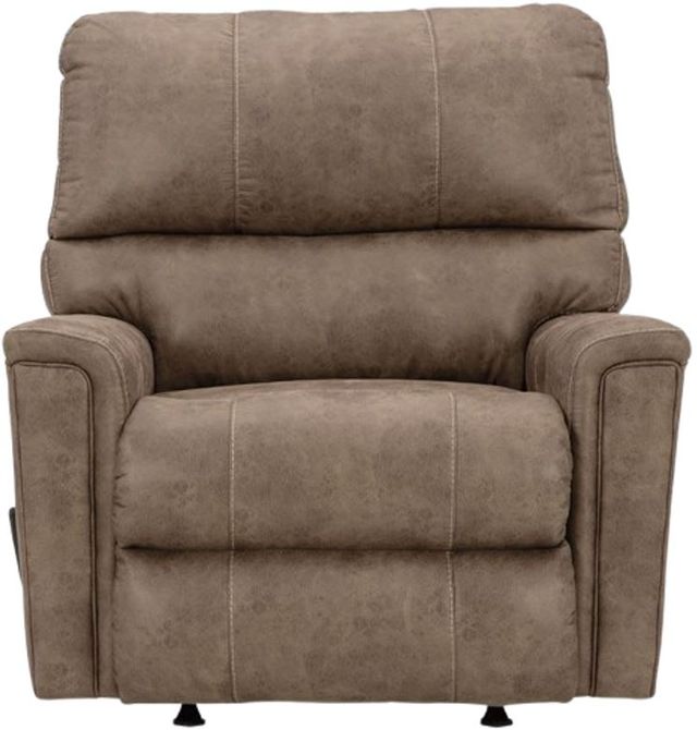 Signature Design by Ashley® Navi Fossil Manual Rocker Recliner-1
