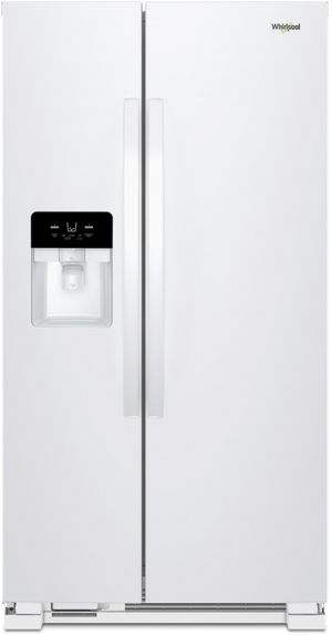 Whirlpool 36 in. 24.6 Cu. Ft. White Side-by-Side Refrigerator