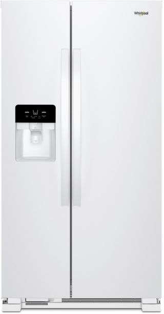 Whirlpool® 36" 24.6 Cu. Ft. White Side-by-Side Refrigerator
