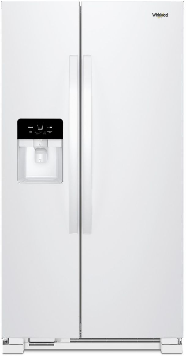 Whirlpool® 36 in. 24.6 Cu. Ft. White Side-by-Side Refrigerator-0