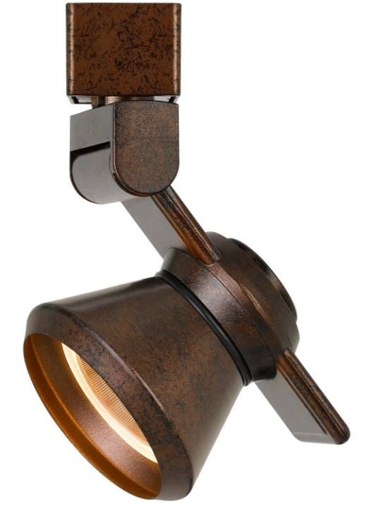 Cal® Lighting & Accessories Bronze/Rust Track Light-1