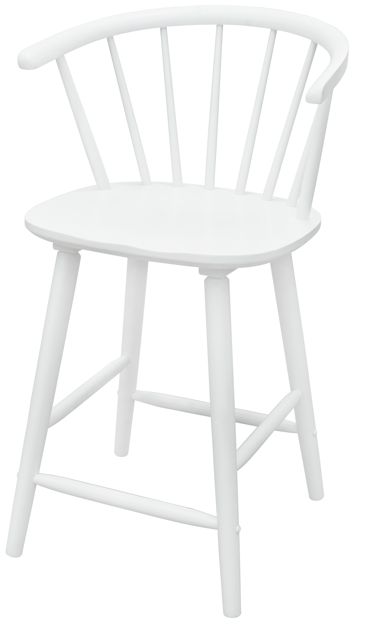 Crown Mark Janna White Counter Stool-2