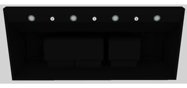 Vent-A-Hood® 54" Black Wall Mounted Range Hood-3
