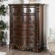 Furniture of America® Menodora 5-Piece Brown Cherry Queen Bedroom Set-3