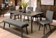 Furniture of America® Vilhelmi I Neutral Gray Dining Table-1
