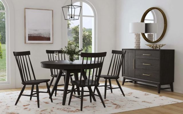 Intercon Bayside Black Sideboard-3