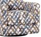 Franklin™ Rowan Colorsplash Indigo Swivel Glider Accent Chair-1