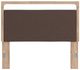 Signature Design by Ashley® Kinlanni Brown/Tan Queen Upholstered Panel Headboard-1