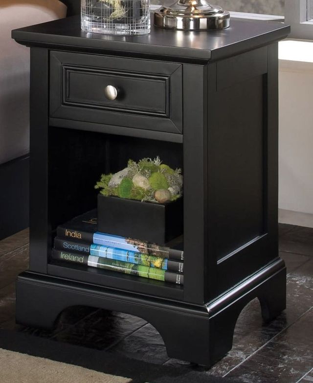 homestyles® Bedford Black Nightstand-1