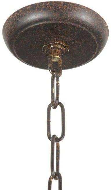 YHD Shooting Star Rustic Black 5-Light Orb Chandelier-4