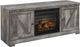 Signature Design by Ashley® Wynnlow Gray 63" TV Stand with Electric Fireplace-0