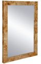 A & B Home Brown Rectangle Wall Mirror-0