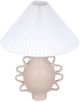 TOV Furniture Hazza Cream Pleated Table Lamp-3