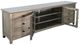 American Wholesale Furniture Cosmos Gray Media Console-2