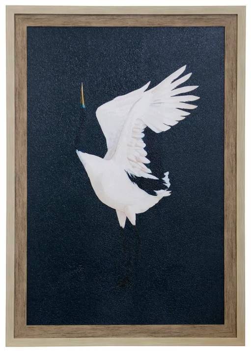 StyleCraft Indigo Crane Dance II Wall Art-0