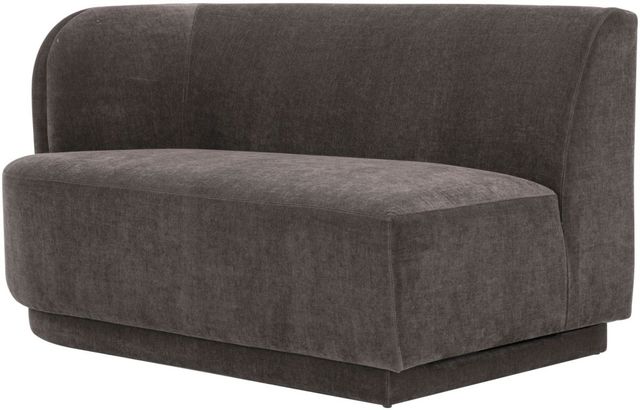 Moe's Home Collection Yoon Anthracite Left 2 Seat Chaise-1