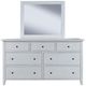 Jofran Inc. Maxton 4-Piece Ivory Queen Panel Bedroom Set-3