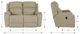 La-Z-Boy® Dorian Mocha Leather Manual Reclining Loveseat-2