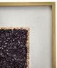A & B Home Lillian 2-Piece Gold/Purple/White Wall Decor Set-2
