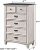 Crown Mark Sawyer Beige/Black Chest-2