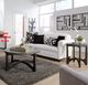 Liberty Furniture Cascade 3-Piece Gray/Wirebrush Rustic Brown Occasional Table Set-1