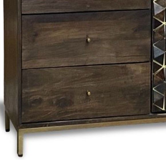 Jaipur Furniture Pintu Brown 2-Door Sideboard-1