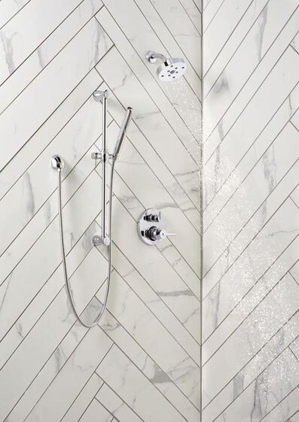 Delta Compel® Chrome Premium Single-Setting Slide Bar Hand Shower-2