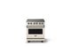 Viking® 5 Series 30" Pure White Pro Style Induction Range with Polished Chrome Trim-0