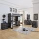 ACME Furniture Cargo Gunmetal 3-Drawer Chest-1