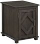 Homelegance® Lakeside Brown Chairside Table-0