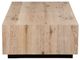 Bassett® Furniture Cascade Boardwalk Oak Rectangle Cocktail Table-2