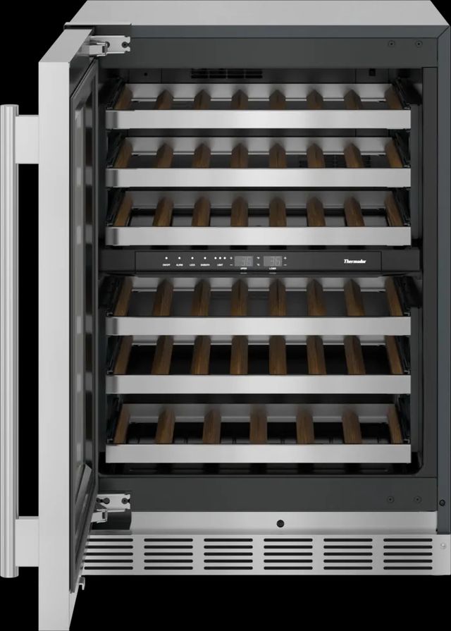 Thermador® Freedom® 24" Stainless Steel Wine Cooler-1