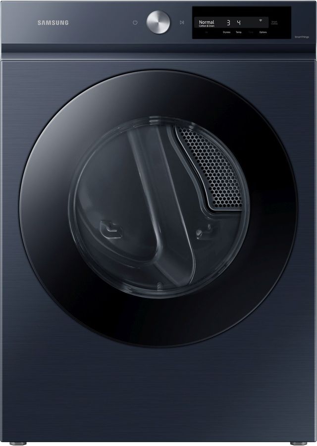 Samsung Bespoke 6700 Series 7.5 Cu. Ft. Brushed Navy Front Load Electric Dryer-0