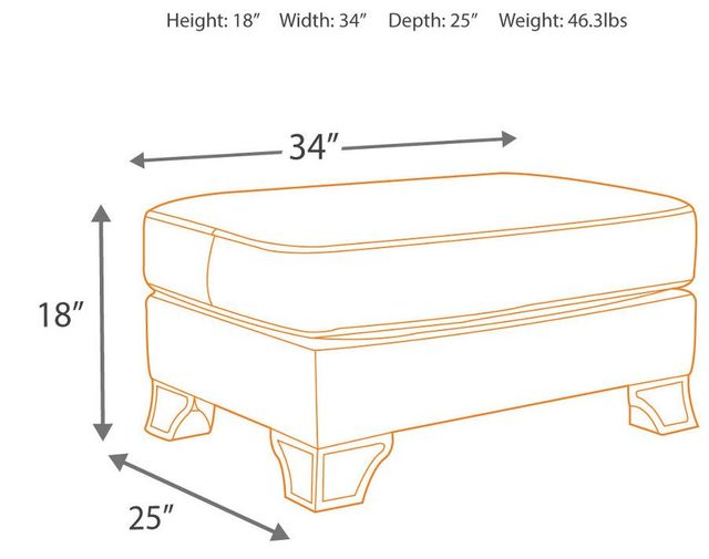 Signature Design by Ashley® Lanett Barley Ottoman-2