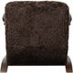 Four Hands Burke Cocoa Shearling Accent Chair-4