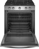 Whirlpool® 30" Fingerprint-Resistant Stainless Steel Smart Slide-In Gas Range-2