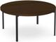 Amisco Customizable Maya Coffee Table with Metal Table Base-0