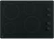 GE® 30" Black Built-In Knob Control Electric Cooktop with 4 Elements-0