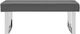 Armen Living Amanda Gray Bench-2