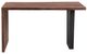 Fairfield® Live Edge Natural 54" Waterfall Desk with Trapezoid Base-1