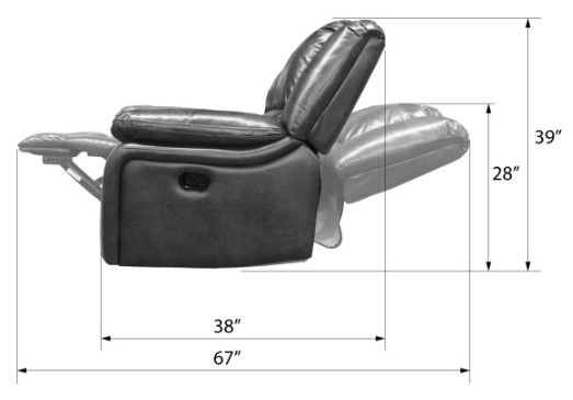 Emerald Home Navaro Gray Motion Sofa-4