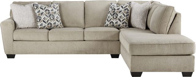 Signature Design by Ashley® Decelle 2-Piece Putty Right-Arm Facing Sectional and Chaise-0