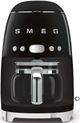 Smeg 50's Style Black Countertop Coffee Maker-0
