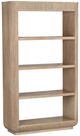 Crestview Turner Brown 4-Shelf Etagere-0