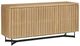 Currey & Company Indeo Washed Oak Credenza-0