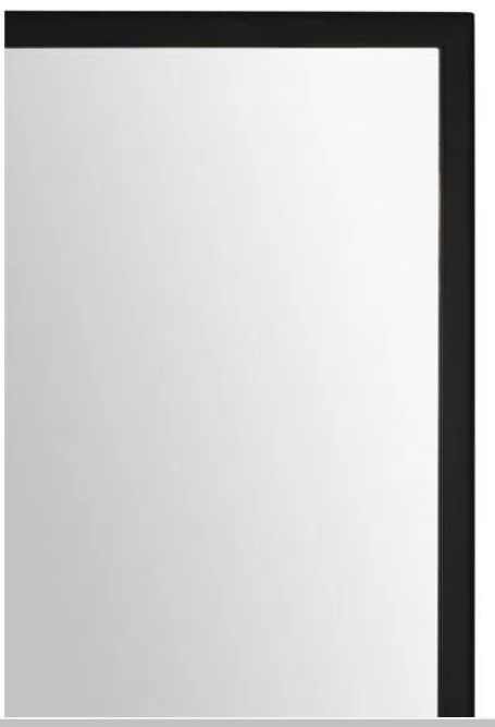 Renwil® Amara Matte Black Accent Mirror-2