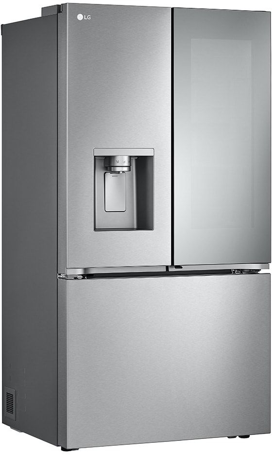 LG 25.5 Cu. Ft. PrintProof™ Stainless Steel Counter Depth French Door Refrigerator with CraftIce™-3
